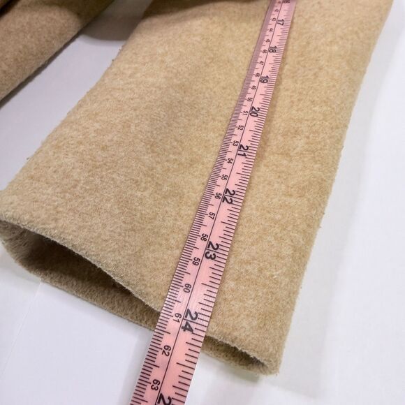 Calvin Klein Women's Camel Single Breasted Peacoat Jacket - Picture 12 of 12